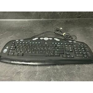 Logitech Corded Keyboard Model # Y-BH52 867596-0100USB Plug‎